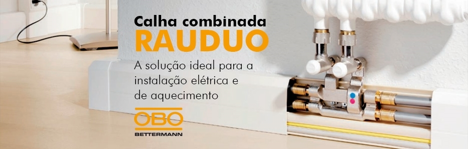 Calha combinada RAUDUO da Obo Bettermann